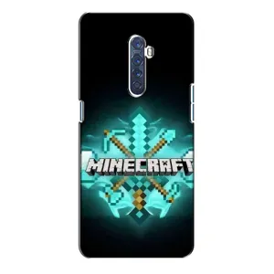 Чохол майнкрафт для Oppo Reno 2 (MineCraft 2)