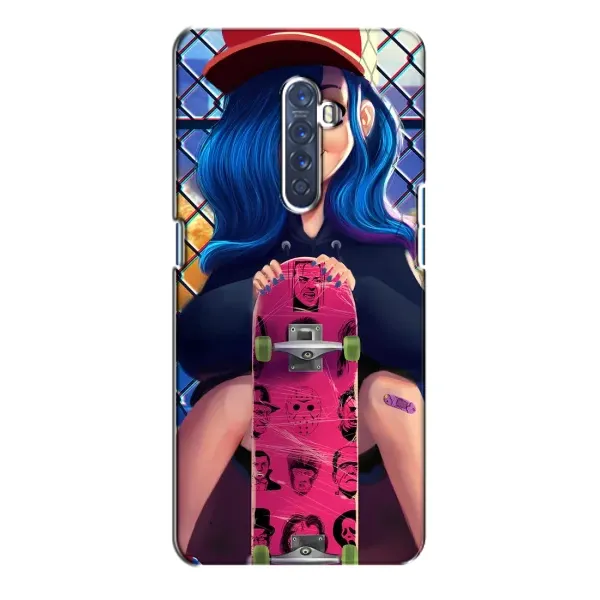 Чехол с рисунком «Модная девушка» для OPPO Reno 2 Чехол с рисунком «Модная девушка» для OPPO Reno 2