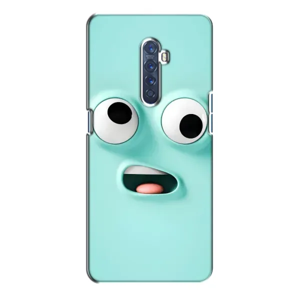 Чехол с рисунком «Забавное мятное лицо» для OPPO Reno 2 Чехол с рисунком «Забавное мятное лицо» для OPPO Reno 2