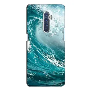 Летний Чехол на Oppo Reno 2 (Морская волна)