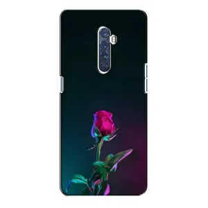 Чохли з принтом Троянд для Oppo Reno 2 (Нічна троянда)