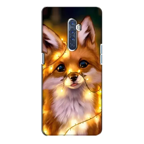 Чехол с рисунком «Новогодний лисенок» для OPPO Reno 2 Чехол с рисунком «Новогодний лисенок» для OPPO Reno 2