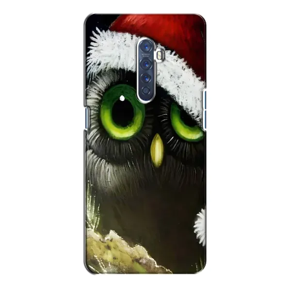 Чехол с рисунком «Новогодняя Сова» для OPPO Reno 2 Чехол с рисунком «Новогодняя Сова» для OPPO Reno 2