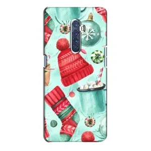 Чохол Санта Клаус для Oppo Reno 2 (Одяг)