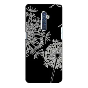 Силіконовий Чохол з кульбабками на Oppo Reno 2 (Кульбаба)