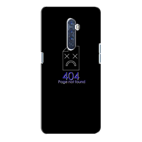 Чохол з малюнком «Помилка 404» для OPPO Reno 2 Чохол з малюнком «Помилка 404» для OPPO Reno 2
