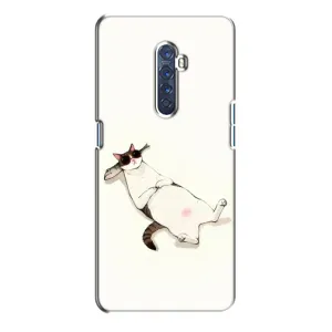 Чохол на тематику: Коти для OPPO Reno 2 (Відпочинок)