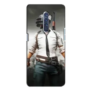 Чохол з картинкою "Герой Pubg" на Oppo Reno 2 (Пабг)