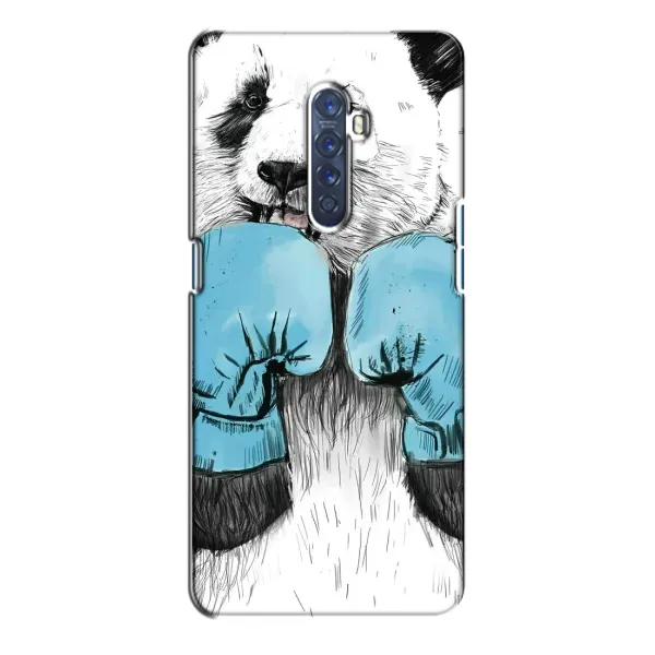 Чехол с рисунком «Панда боксер» для OPPO Reno 2 Чехол с рисунком «Панда боксер» для OPPO Reno 2