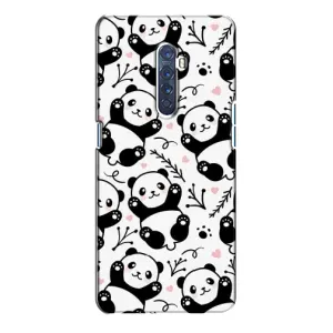 Чехлы с Пандами на Oppo Reno 2 (Пандочки)