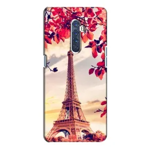 Чехол с Эйфелевой башней на Oppo Reno 2 (Paris photo)