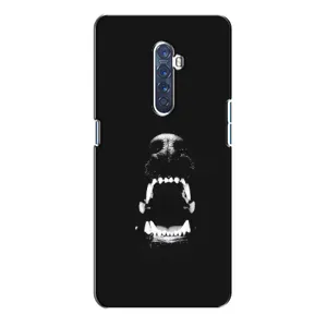 Чехол ДОБЕРМАН для Oppo Reno 2 (Пасть добермана)