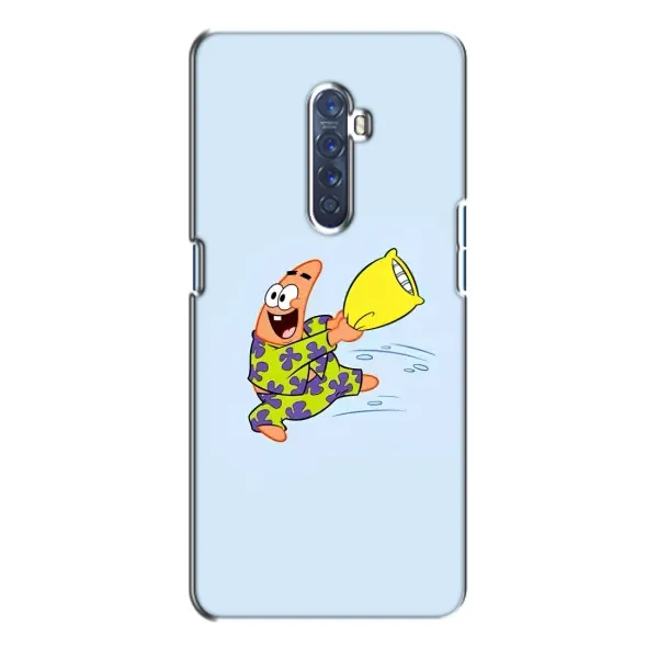 Чехол с рисунком «Патрик с подушкой» для OPPO Reno 2