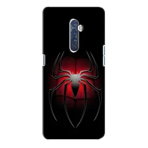 Чехол Супергерой Человека Паука на Oppo Reno 2 (Паук)