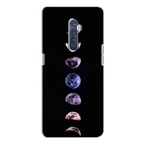 Чехол (ТПУ) с планетами на Oppo Reno 2 (Плнеты)
