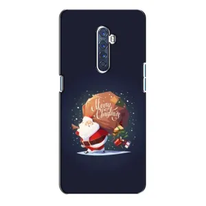 Чехол Санта Клаус для Oppo Reno 2 (Подарки от Санты)
