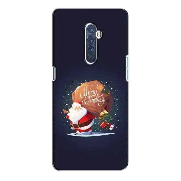 Чехол с рисунком «Подарки от Санты» для OPPO Reno 2