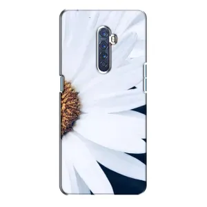 Чохол з ромашками на Oppo Reno 2 (Пів ромашки)