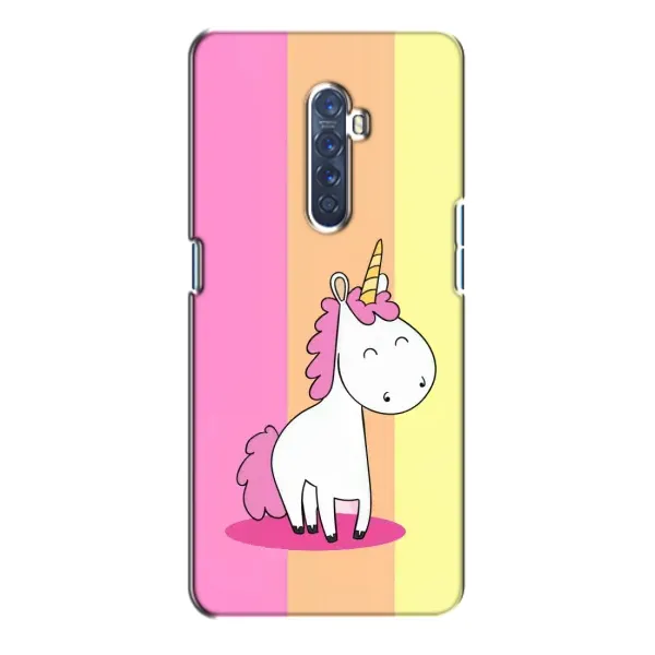 Чехол с рисунком «Радужный Единорог» для OPPO Reno 2 Чехол с рисунком «Радужный Единорог» для OPPO Reno 2