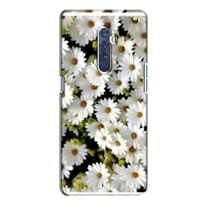 Чохол з ромашками на Oppo Reno 2 (Рамка в ромашках)