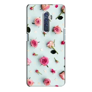 Чохли з принтом Троянд для Oppo Reno 2 (Різні квіти)