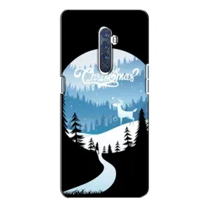 Силіконовий бампер на різдво для Oppo Reno 2 (Різдвяний Олень)