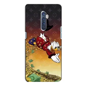 Силиконовый чехол для Oppo Reno 2 (Скрудж Луи Виттон)