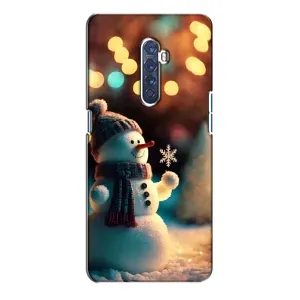 Чохли на Новий Рік Oppo Reno 2 (Сніговик святковий)