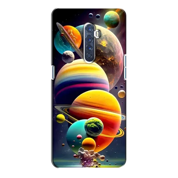 Чехол с рисунком «Солнечна система» для OPPO Reno 2 Чехол с рисунком «Солнечна система» для OPPO Reno 2
