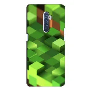 Чохли для Oppo Reno 2 (Персонажі МайнКрафт) (Текстура)