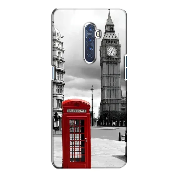 Чехол с рисунком «TELEPHONE» для OPPO Reno 2