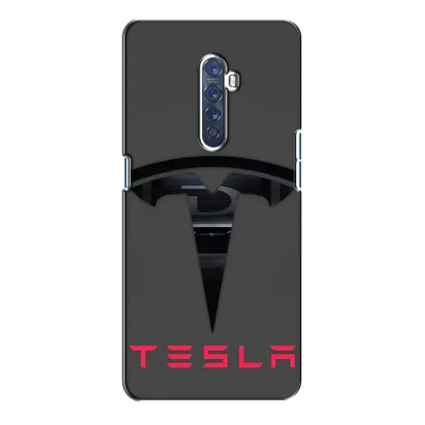 Чехол с рисунком «Logo TESLA» для OPPO Reno 2 Чехол с рисунком «Logo TESLA» для OPPO Reno 2