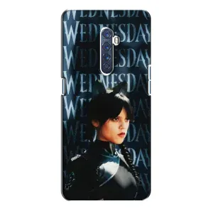 Чехлы с принтом Уэнсдей на Oppo Reno 2 (Уэнздей с ушками)