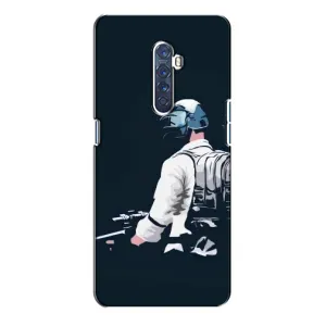 Чохол з картинкою "Герой Pubg" на Oppo Reno 2 (В екіперівці)
