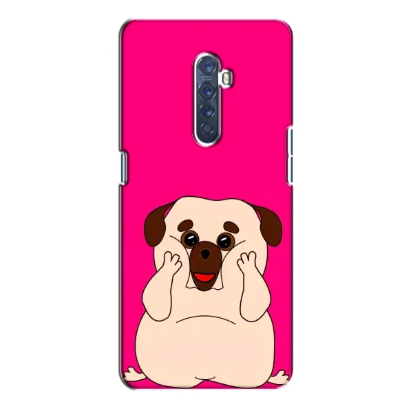 Чехол с рисунком «Веселый Мопсик» для OPPO Reno 2 Чехол с рисунком «Веселый Мопсик» для OPPO Reno 2
