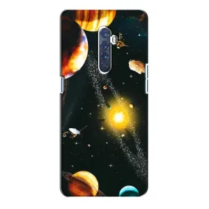 Чехол с рисунком «Вид с космоса» для OPPO Reno 2