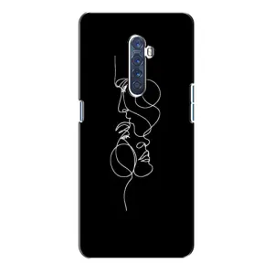 Силиконовые Чехлы Любимому человеку для Oppo Reno 2 (Влюбленная пара)