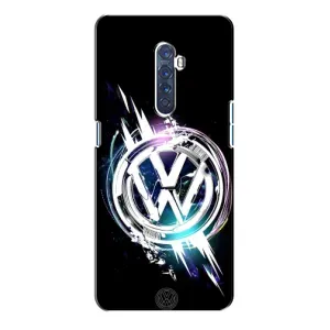 Чехол "Фольксваген" для Oppo Reno 2 (Volkswagen на черном)