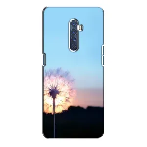 Силіконовий Чохол з кульбабками на Oppo Reno 2 (Захід з кульбабкою)
