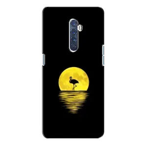 Летний Чехол на Oppo Reno 2 (Желтый Закат)