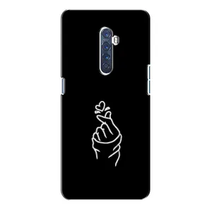 Чехол с рисунком «Знак Сердечка» для OPPO Reno 2