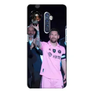 Чохли Лео Мессі в Маямі на Oppo Reno 2 (Золотий м'яч Мессі)