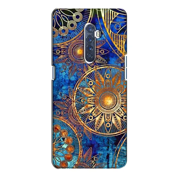 Чехол с рисунком «Золотые узоры» для OPPO Reno 2