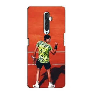Чохли з прінтом Спортивна тематика для Oppo Reno 2Z (Алькарас Тенісист)