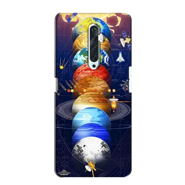 Чехол с рисунком «Арт планети» для OPPO Reno 2Z Чехол с рисунком «Арт планети» для OPPO Reno 2Z