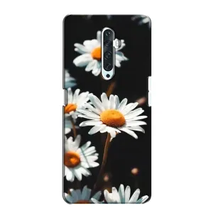 Чехол с ромашками на Oppo Reno 2Z (Белые ромашки)