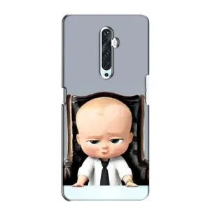 Мультяшный принт на Чехол для Оппо Рено 2з (BOSS)