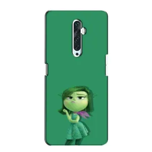 Чехол Головоломка для Oppo Reno 2Z - (AlphaPrint) (Брезгливость)