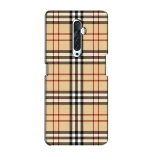 Чехол с рисунком «Burberry стиль» для OPPO Reno 2Z