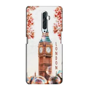 Чехол с рисунком «Часы Лондон» для OPPO Reno 2Z